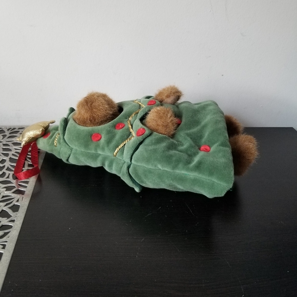 2004 Boyd’s Bear Best Dressed 10” Tall Frazier In Christmas Tree Costume W/Tags. - Picture 4 of 16